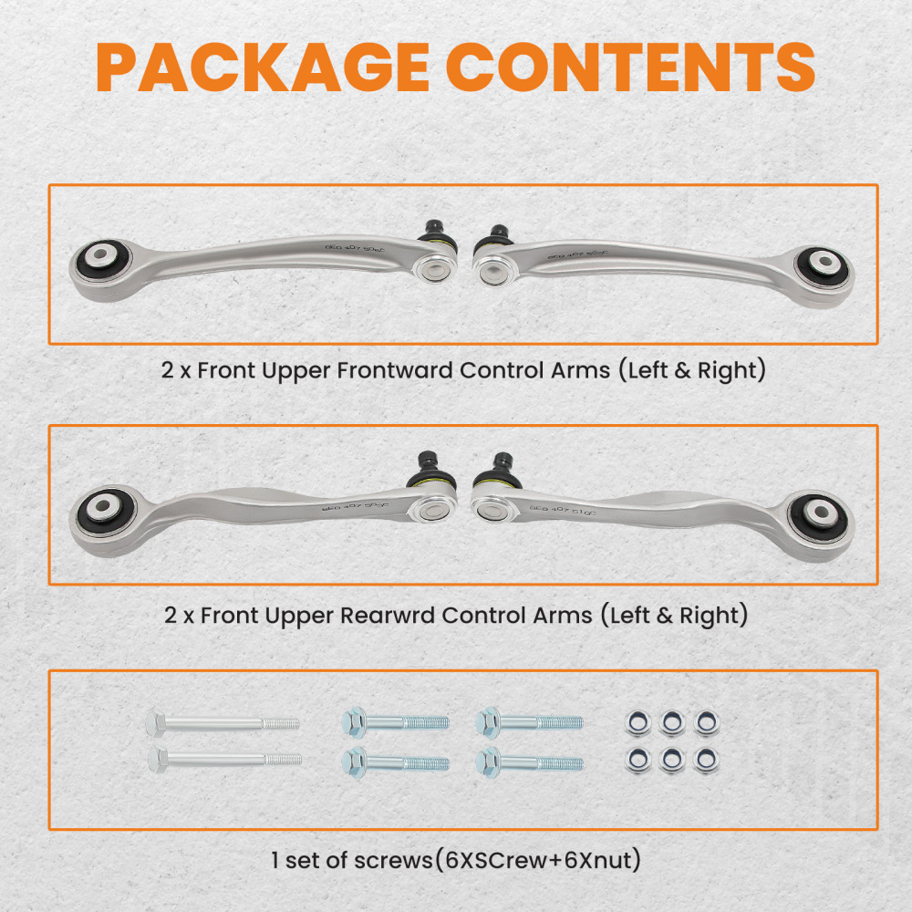 Bras de suspension jeu avant gauche droite compatible pour audi a4 8d b5 b6 a6 4b compatible pour Vw Passat