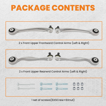 Bras de suspension jeu avant gauche droite compatible pour audi a4 8d b5 b6 a6 4b compatible pour Vw Passat
