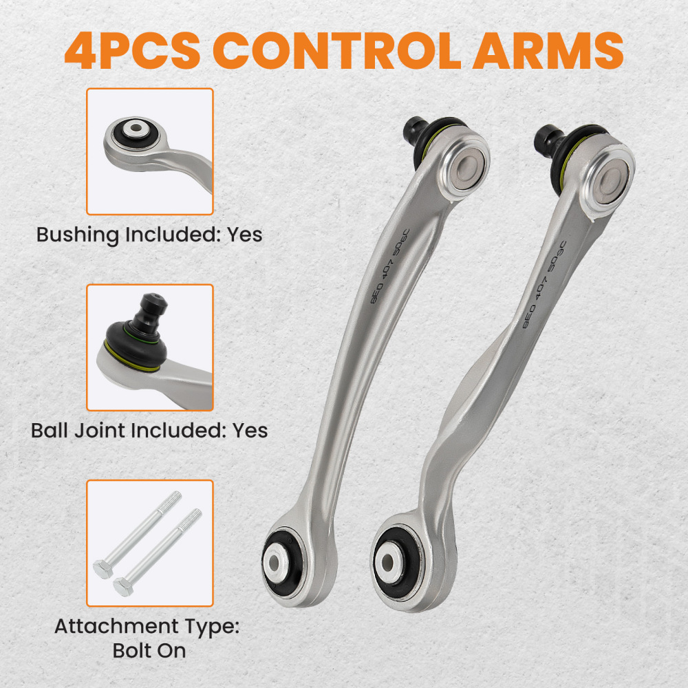 Bras de suspension jeu avant gauche droite compatible pour audi a4 8d b5 b6 a6 4b compatible pour Vw Passat