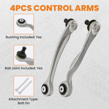 Bras de suspension jeu avant gauche droite compatible pour audi a4 8d b5 b6 a6 4b compatible pour Vw Passat