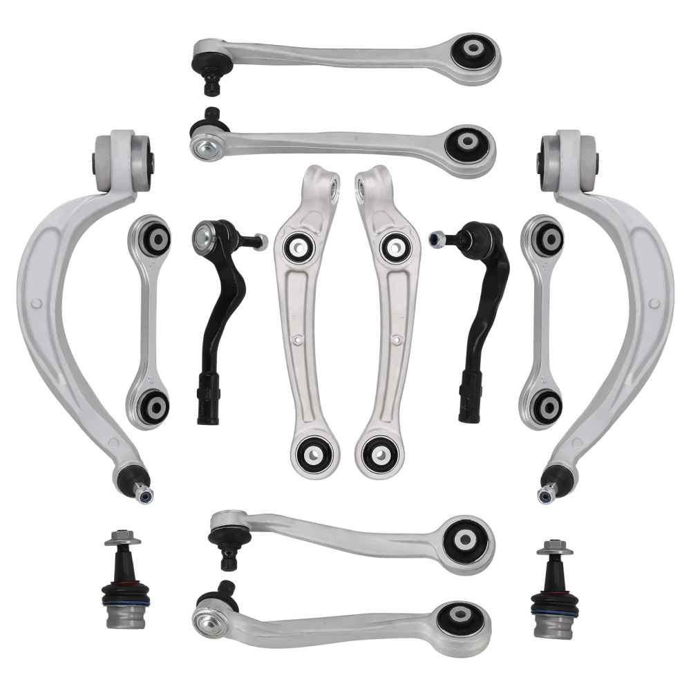 14X FRONT TRACK SUSPENSION CONTROL ARM WISHBONE LINKS KIT compatible for AUDI A4 (B8) A5 Q5