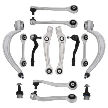 14X FRONT TRACK SUSPENSION CONTROL ARM WISHBONE LINKS KIT compatible for AUDI A4 (B8) A5 Q5