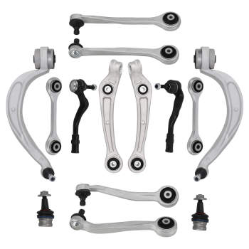 14X FRONT TRACK SUSPENSION CONTROL ARM WISHBONE LINKS KIT compatible for AUDI A4 (B8) A5 Q5