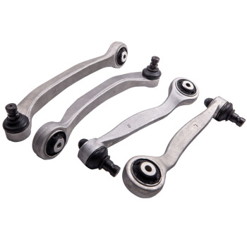 Front Upper L + R Control Arm Suspension Kit compatible for Volkswagen Phaeton compatible for V8 2004-2006 suspension arms