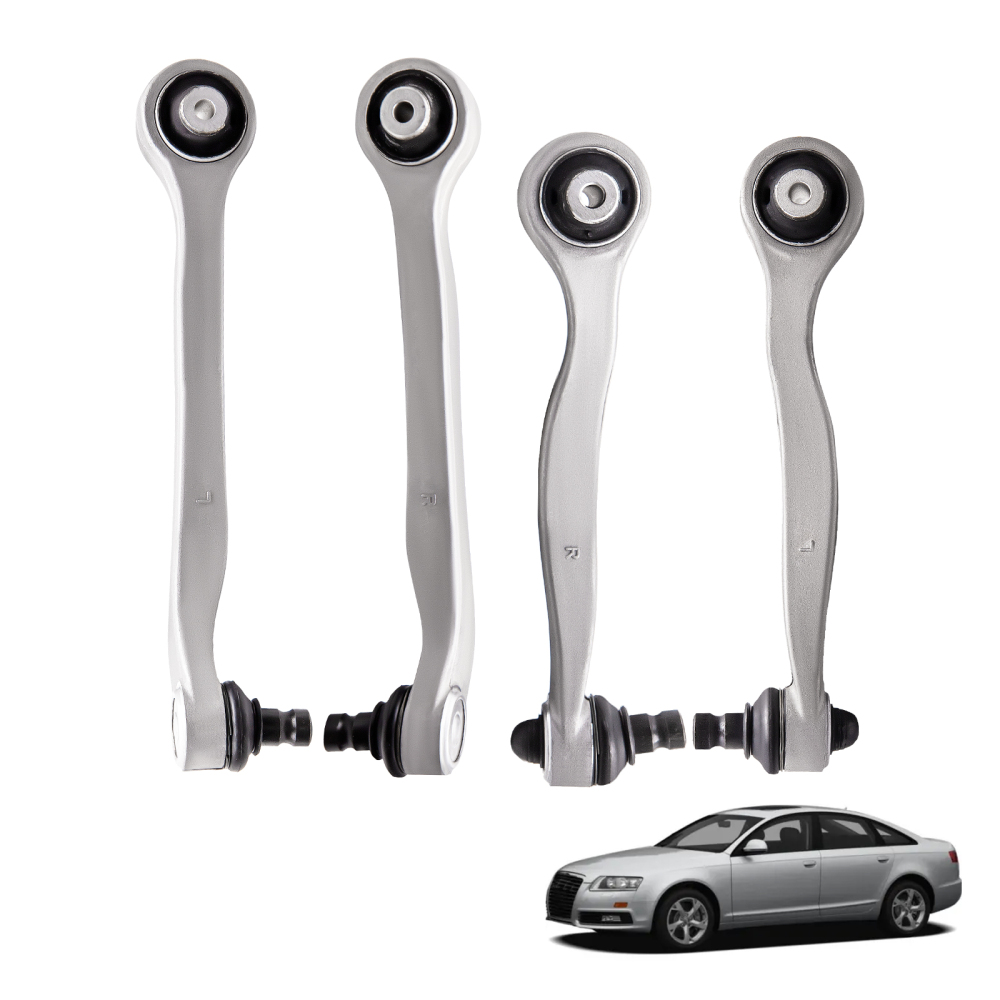 Front Upper L + R Control Arm Suspension Kit compatible for Volkswagen Phaeton compatible for V8 2004-2006 suspension arms