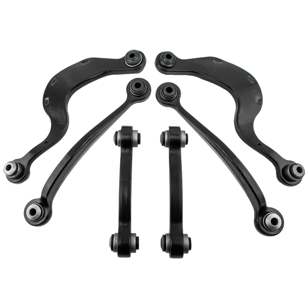 6pcs Rear Upper Control Arm Kit LHRH compatible for GMC Acadia compatible for Buick Enclave 07-15 3.6L