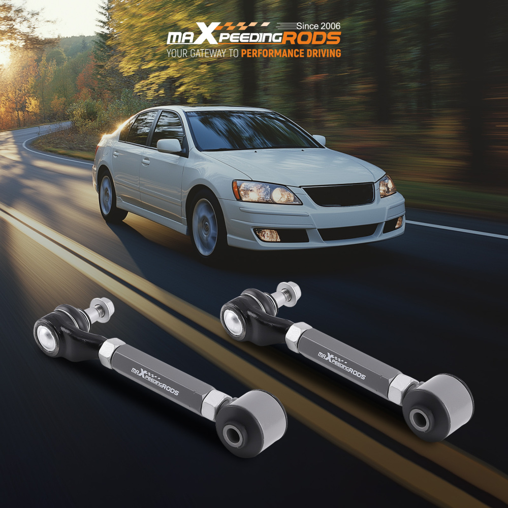 Bracci Posteriori Superiori Del Camber compatibile per Honda Accord 2003-2007 compatibile per Acura TSX