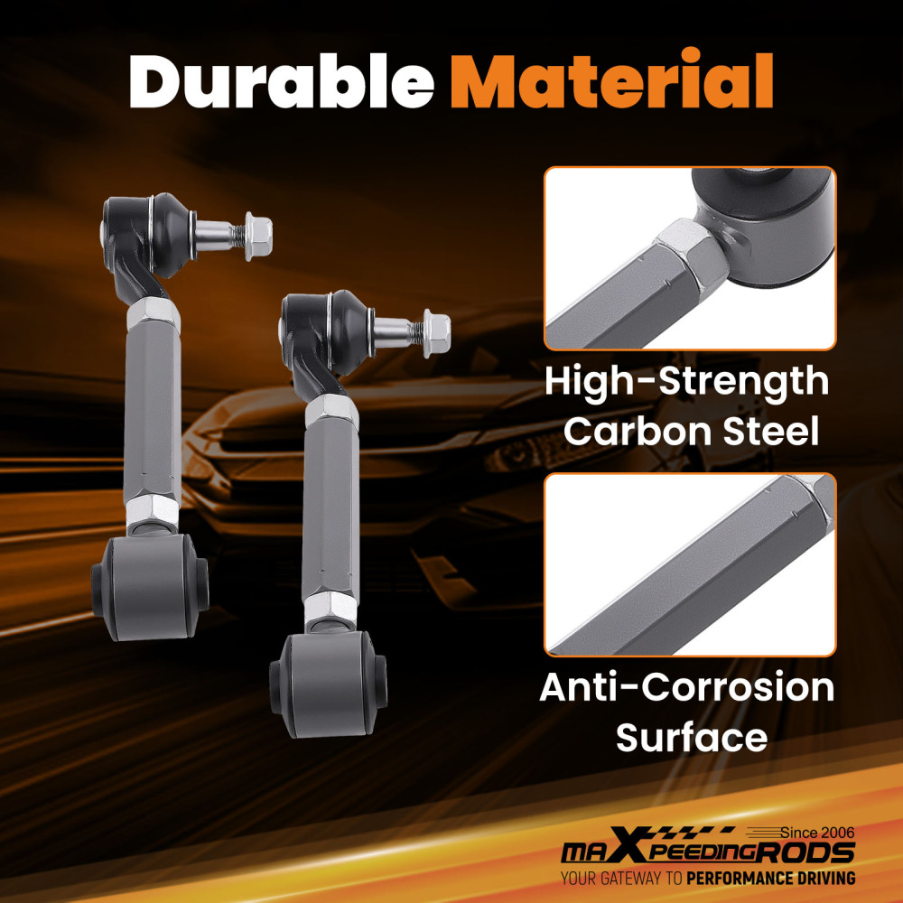 Bracci Posteriori Superiori Del Camber compatibile per Honda Accord 2003-2007 compatibile per Acura TSX