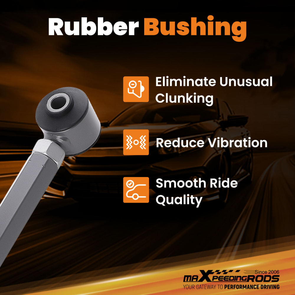 Bracci Posteriori Superiori Del Camber compatibile per Honda Accord 2003-2007 compatibile per Acura TSX