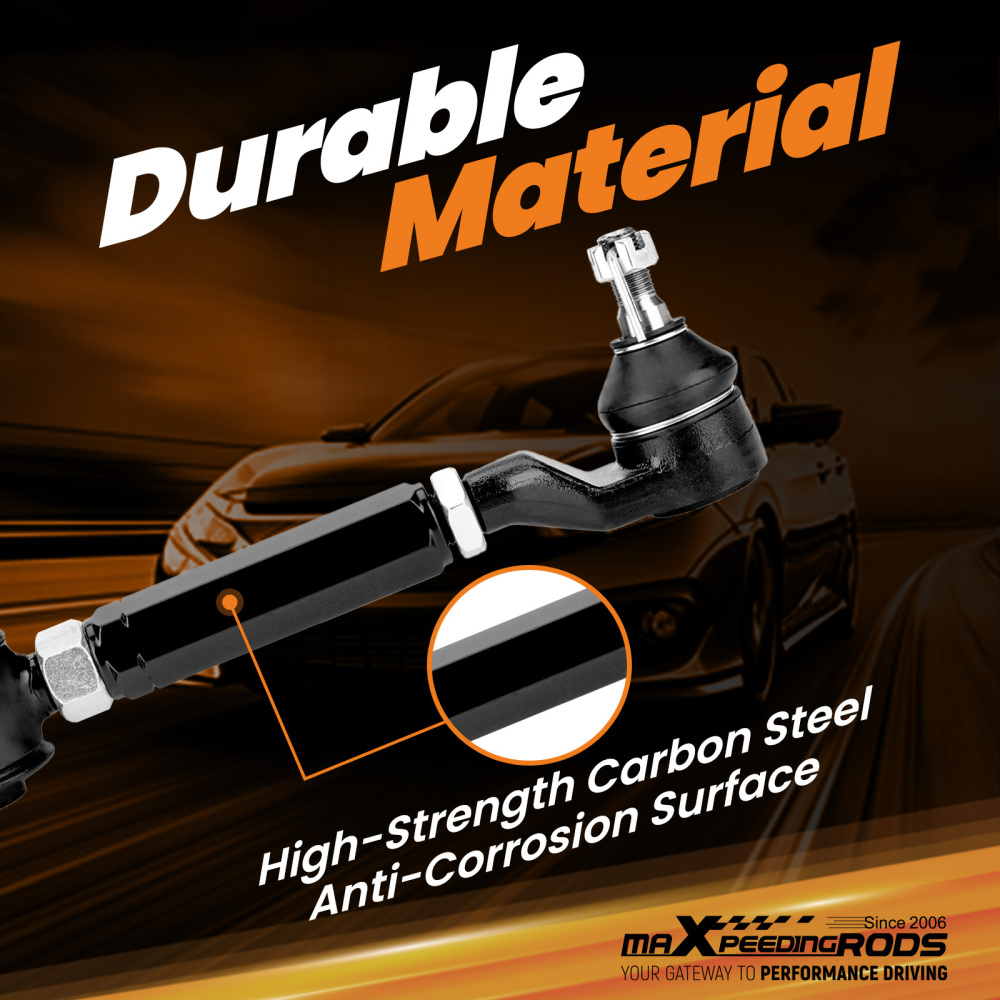 Control Arms Kits Rear Upper compatible for Honda Accord 03-07 Ball Joint Camber Rods suspension arms