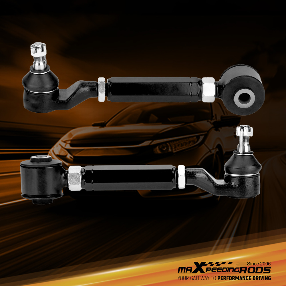 Control Arms Kits Rear Upper compatible for Honda Accord 03-07 Ball Joint Camber Rods suspension arms