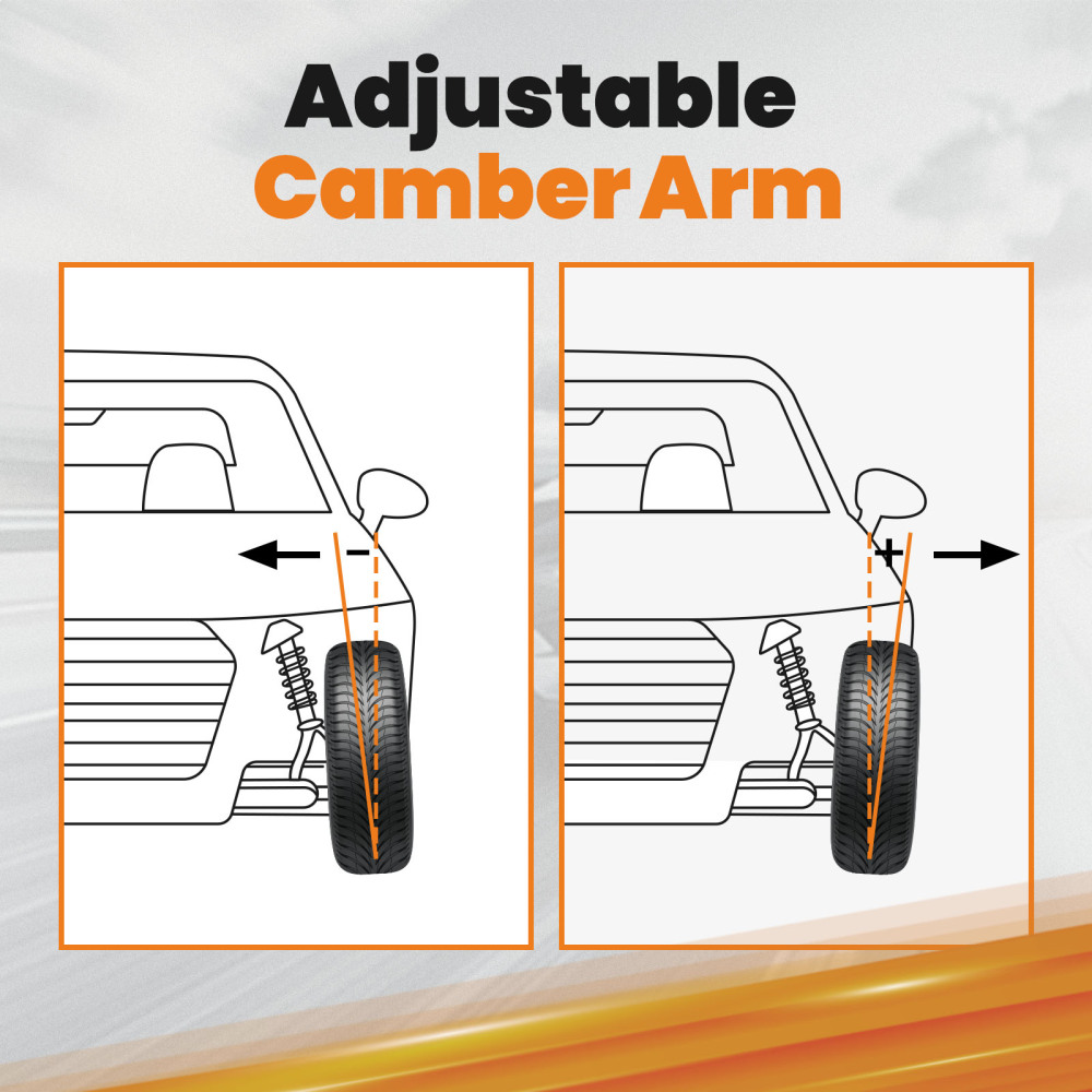 Control Arms Kits Rear Upper compatible for Honda Accord 03-07 Ball Joint Camber Rods suspension arms