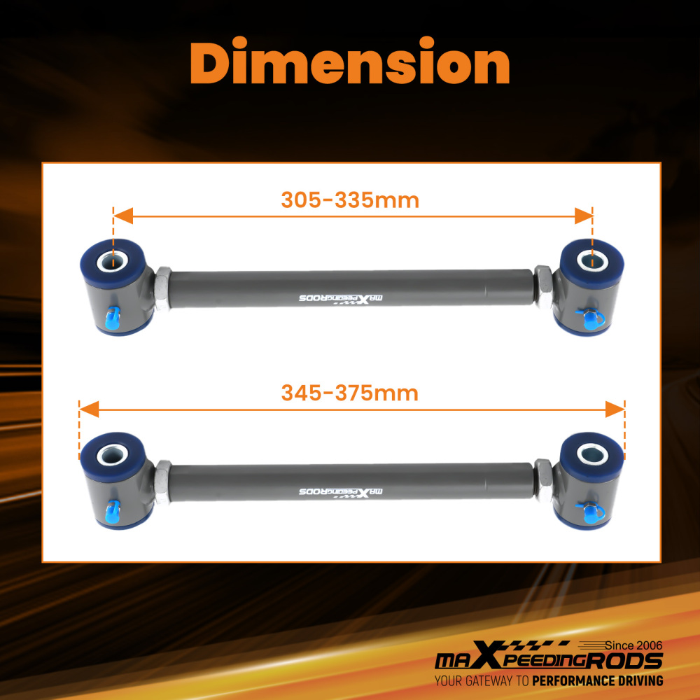 Rear UpperLower Control Toe Camber Arms for Honda Accord 03-07 for Acura TSX