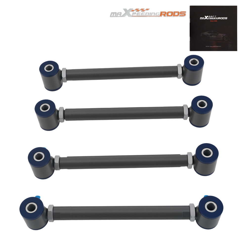 6x Rear UpperLower Camber Arms Control Toe compatible for Honda Accord 2003 - 2007