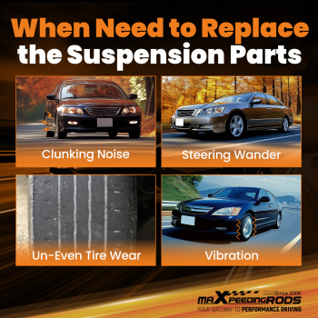 6x Rear UpperLower Camber Arms Control Toe compatible for Honda Accord 2003 - 2007