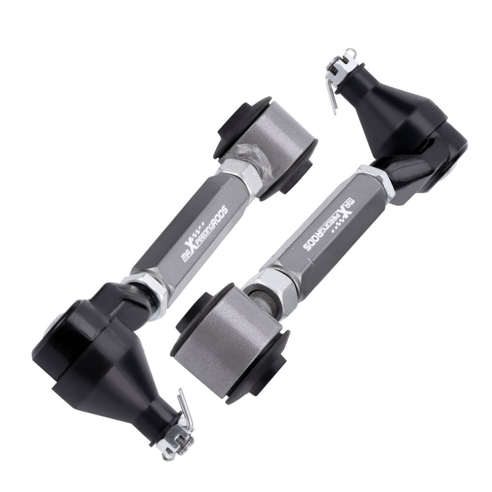 6 Pcs Control Toe compatible for Honda Accord 2003 - 2007 Rear Camber Arms UpperLower