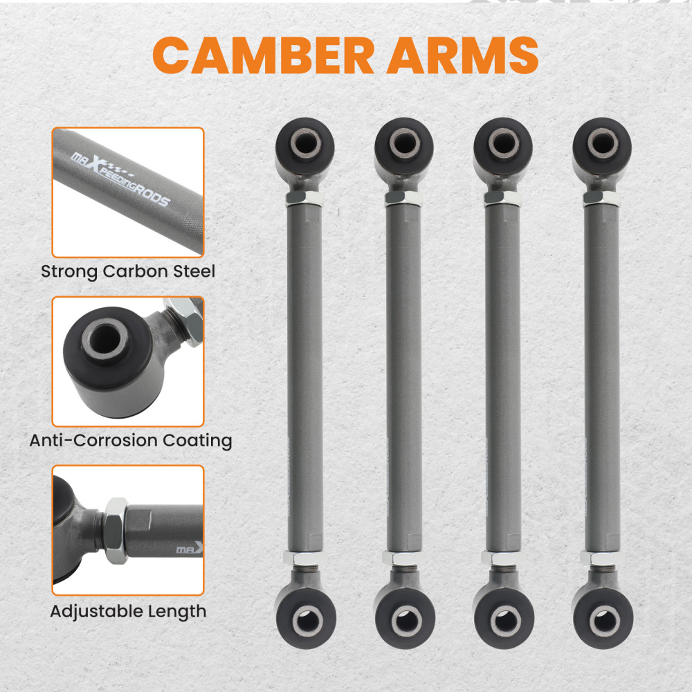 Rear Camber Control Arm Toe compatible for Honda Accord 03-07 compatible for Acura TSX 04-08 RL 03-04