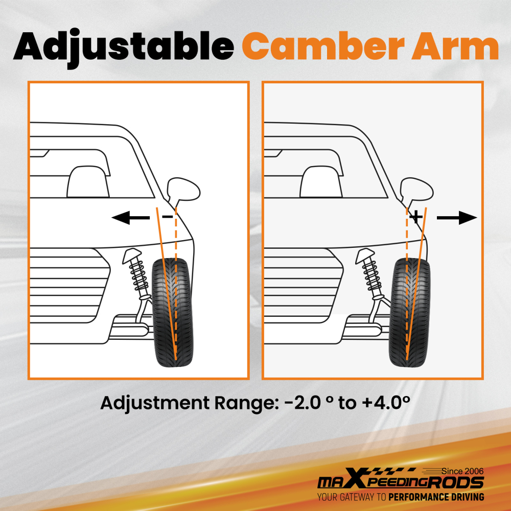 Rear Lower Camber Suspension Arm Set compatible for Honda Accord 03-07 compatible for Acura 2005 2008