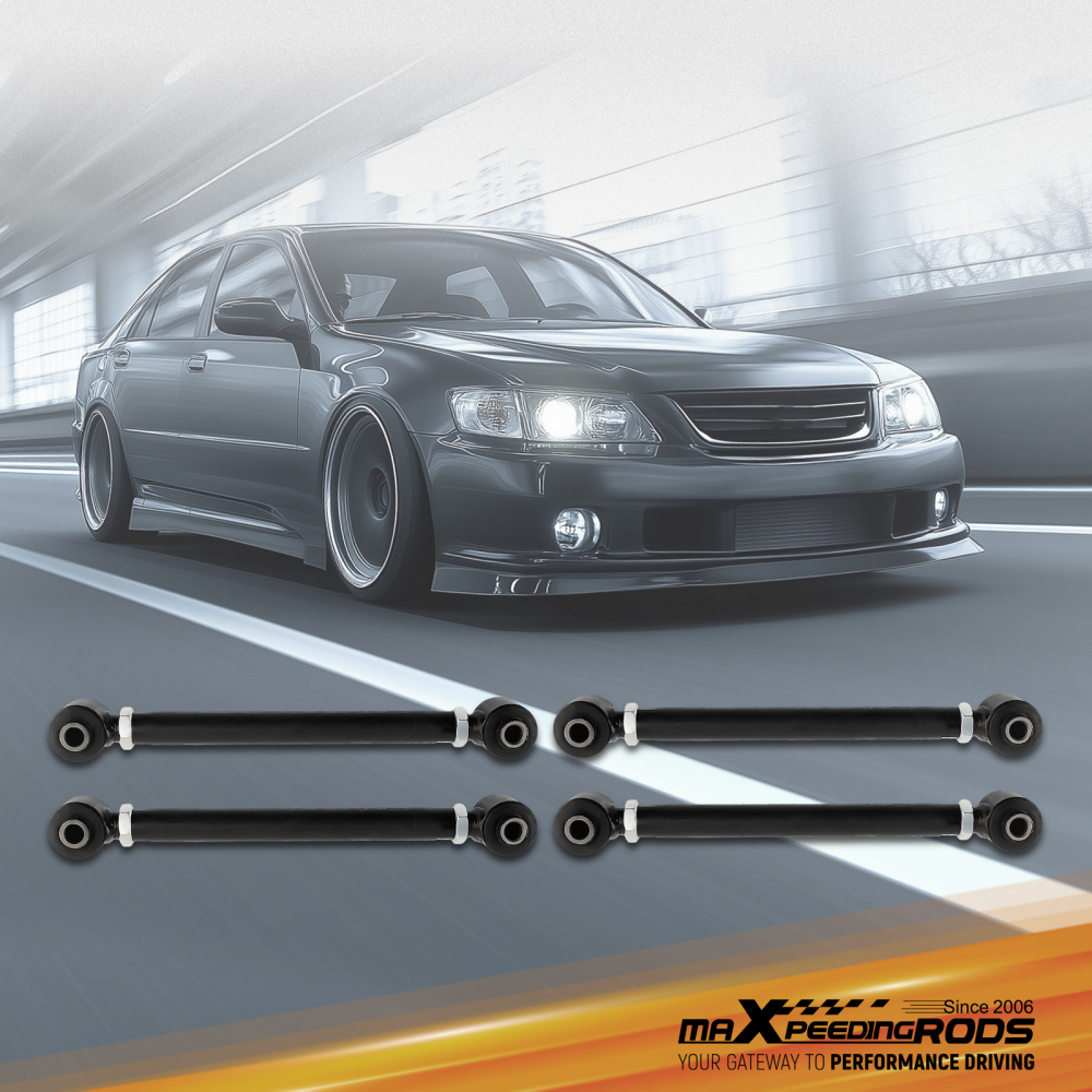 Rear Lower Camber Suspension Arm Set compatible for Honda Accord 03-07 compatible for Acura 2005 2008