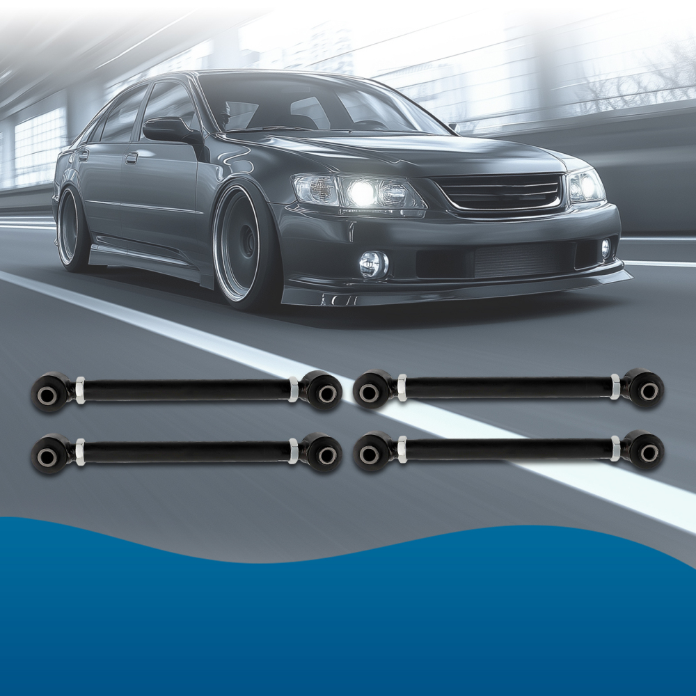 Rear Lower Camber Suspension Arm Set compatible for Honda Accord 03-07 compatible for Acura 2005 2008