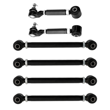 6 Pcs Rear UpperLower Control Toe Camber Arms compatible for Honda Accord 2003 - 2007