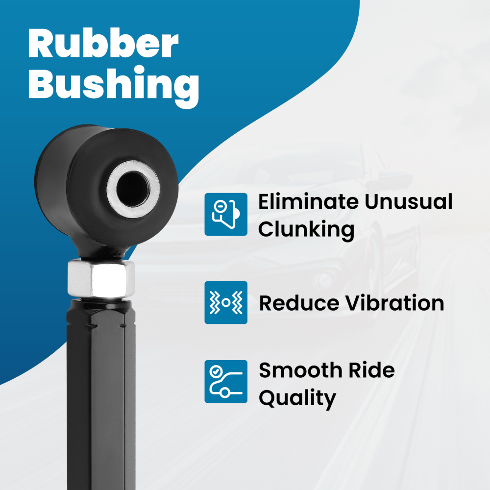 6 Pcs Rear UpperLower Control Toe Camber Arms compatible for Honda Accord 2003 - 2007