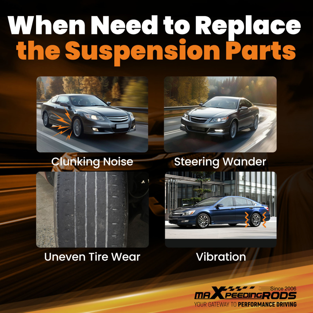 Front Ball JointRear Camber Arms Toe Kits for 08-17 Honda Accord 09-14 TL TSX