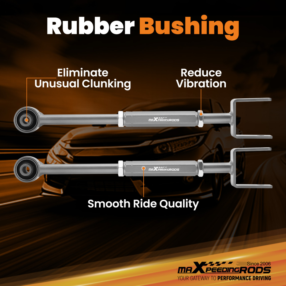 Pair Front Ball Joint+6Pcs Rear Camber Control Arms Toe Kit for Accord Crosstour