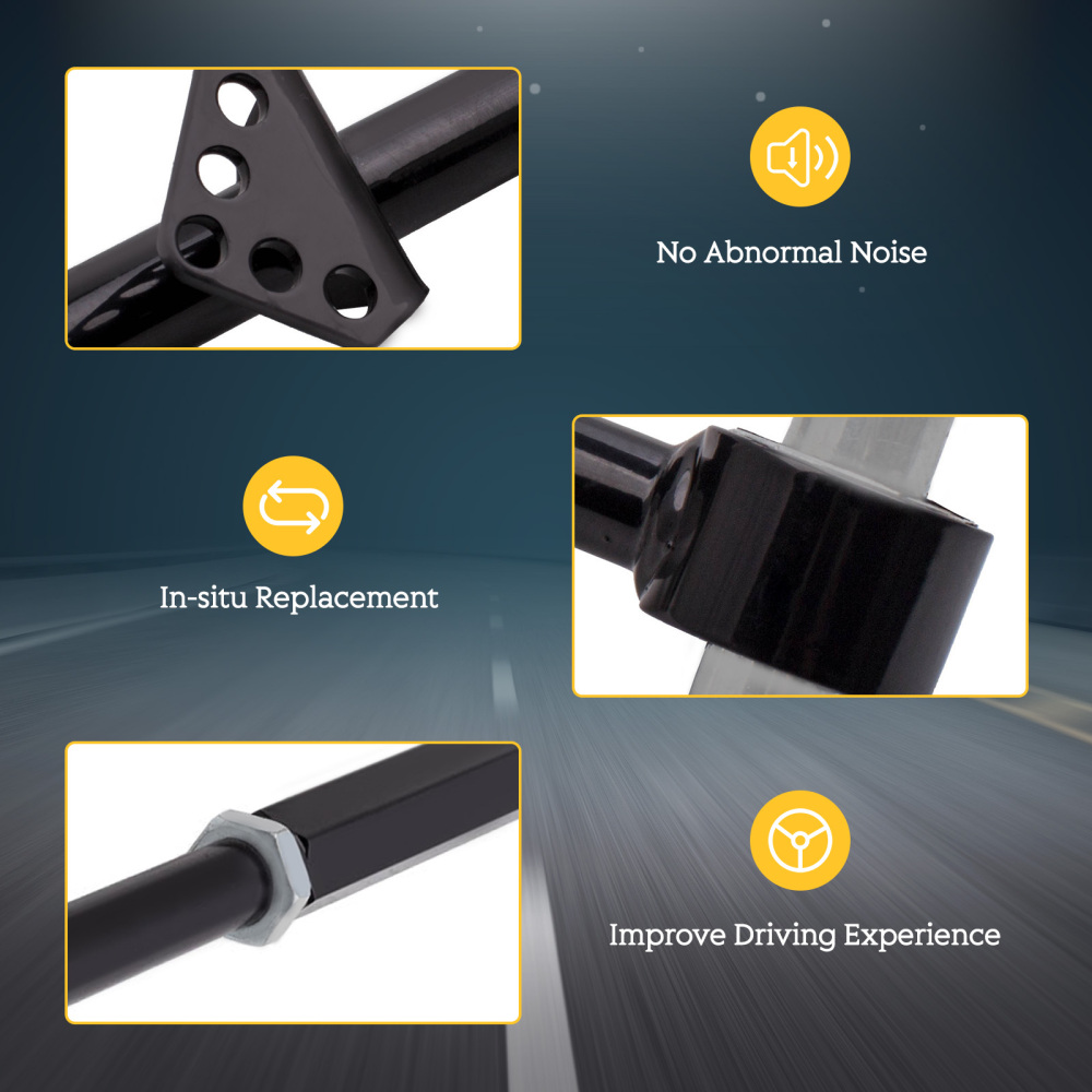 Regolabile Camber Posteriore Braccio Punta Set compatibile per Honda Accord Models 2008-2013