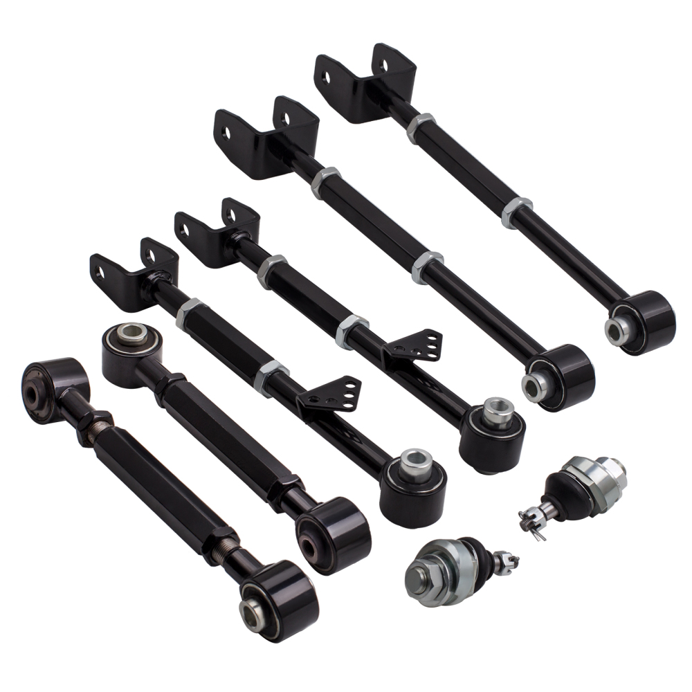 Regolabile Camber Posteriore Braccio Punta Set compatibile per Honda Accord Models 2008-2013