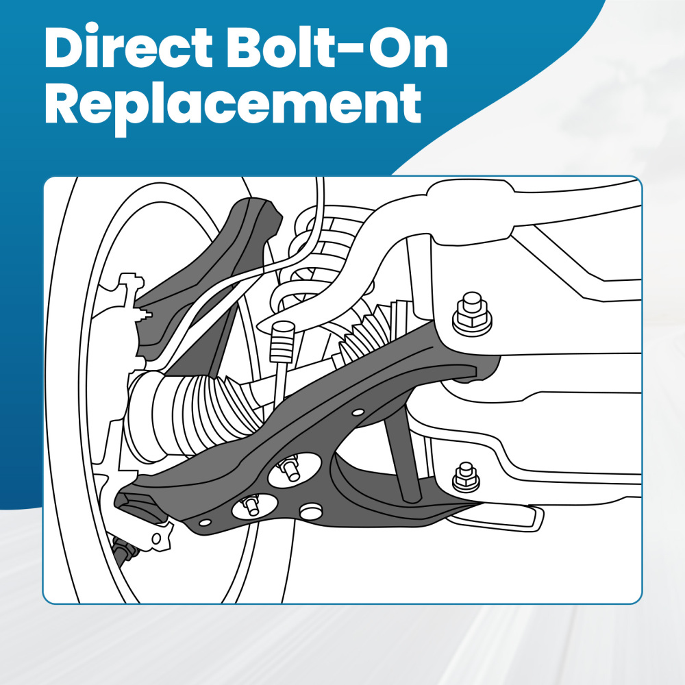 Suspension Front Upper Lower Control Arms Left Right For 2008-2012 compatible for Honda Accord