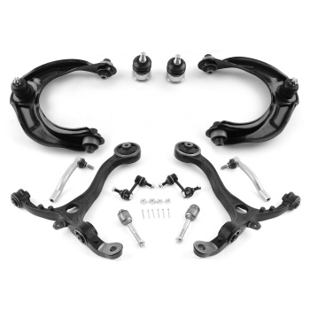 12 Pcs Front Upper Lower Control Arm and Bushings compatible for Honda Accord 2008-2012 suspension arms