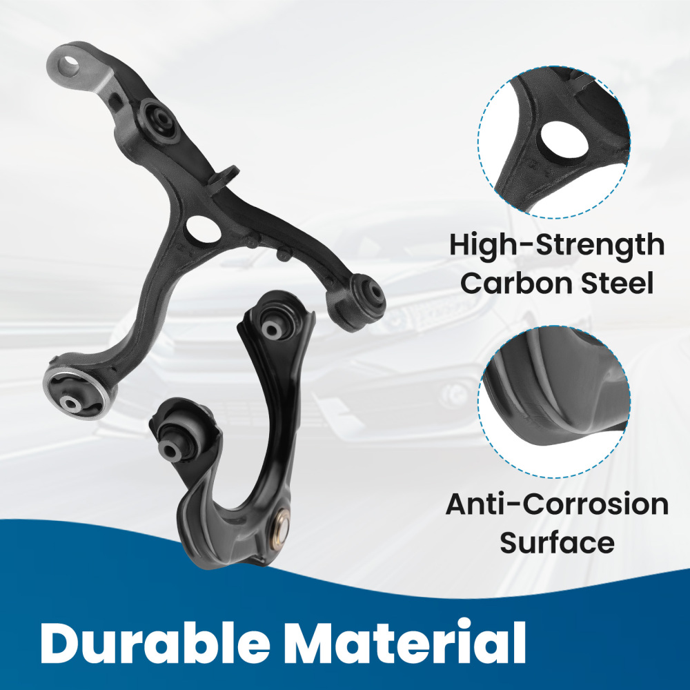 12 Pcs Front Upper Lower Control Arm and Bushings compatible for Honda Accord 2008-2012 suspension arms