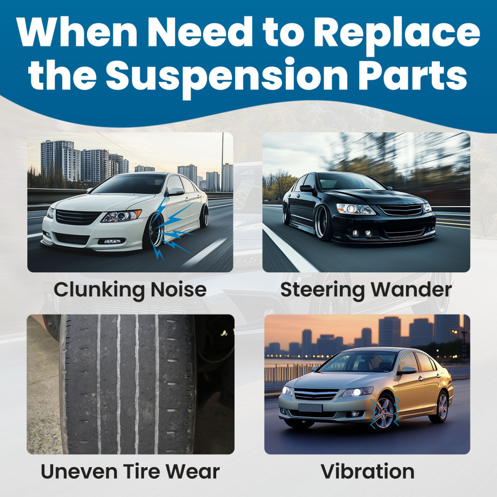 14 Pcs Control Arms and Ball Joint Assembly compatible for Honda Accord 2008-2012 K620614