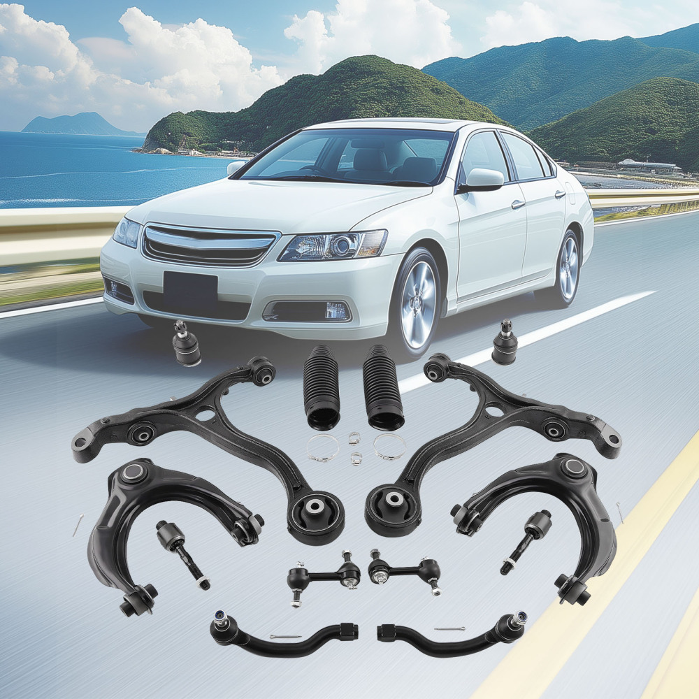 14 Pcs Control Arms and Ball Joint Assembly compatible for Honda Accord 2008-2012 K620614