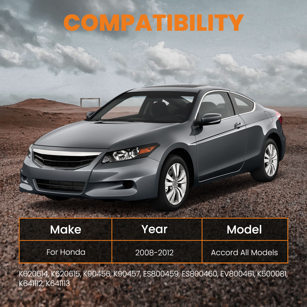 Kit di sospensione 14 pezzi Bracci Giunti sferici Collegamenti stabilizzatori Set compatibile per Honda Accord 08-12