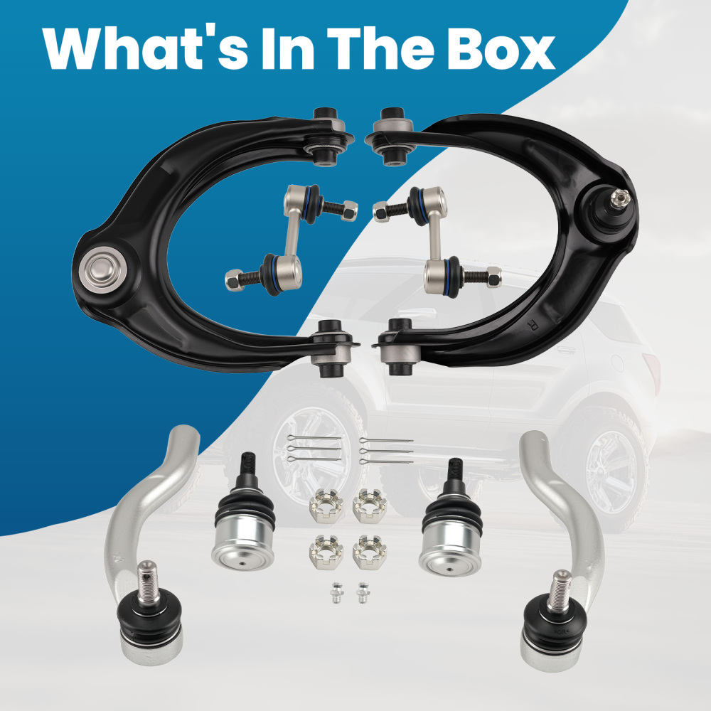 maXpeedingrods 8Pcs Front Suspension Kit Compatible for Honda Accord 2008-2012 Acura TSX 2009-2014