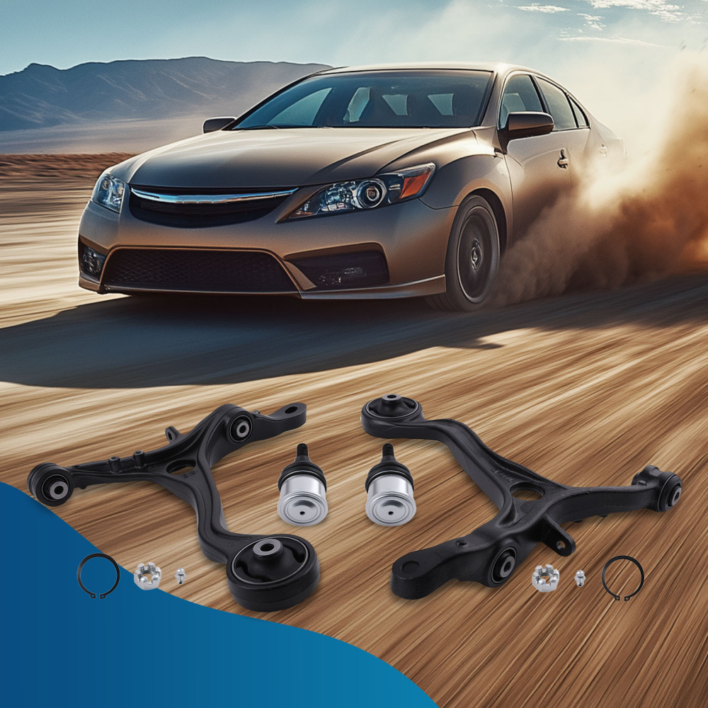 Suspension Front Lower Control Arms w/Ball Jiont For HondaAccord 2008-2012