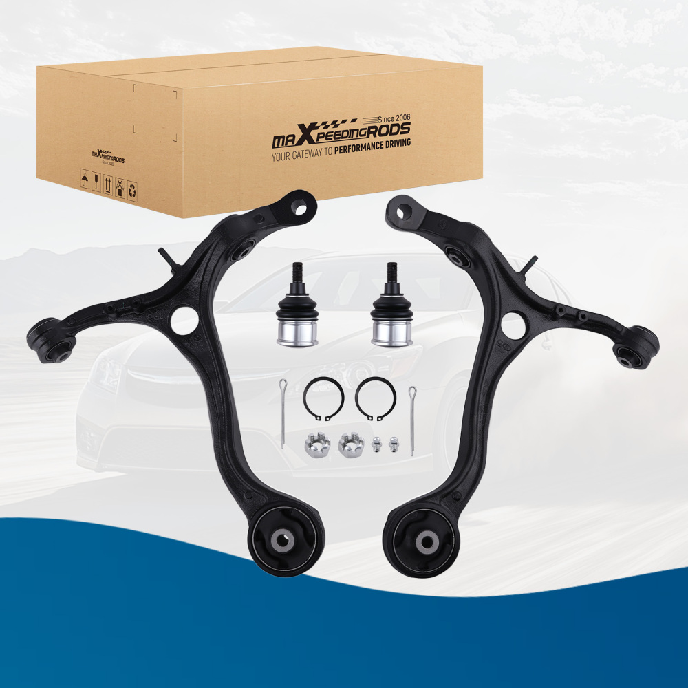 Suspension Front Lower Control Arms w/Ball Jiont For HondaAccord 2008-2012