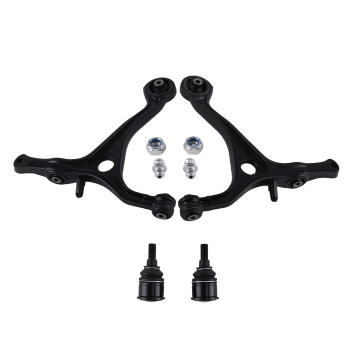 4x Front Lower Control Arms w/ Lower Ball Joints For 2004 2005 2006 compatible for Acura TL