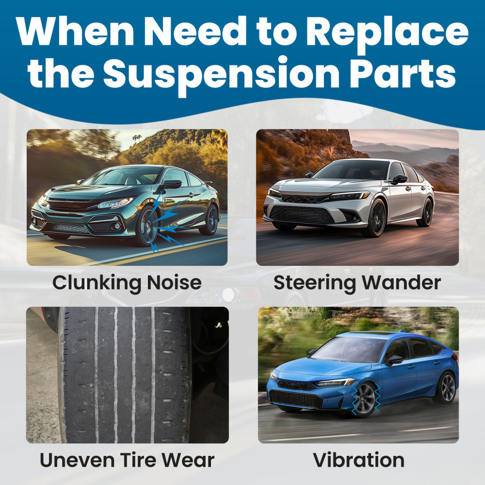 4x Front Lower Control Arms w/ Lower Ball Joints For 2004 2005 2006 compatible for Acura TL