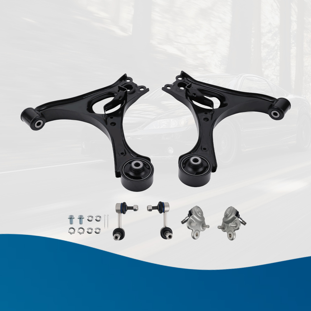 6x Suspension Kit Front Lower Control Arms compatible for Honda Civic 2006-2011 compatible for Acura CSX