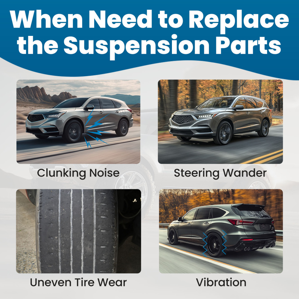 2pc Rear Upper Control Arm with Ball Joint Set For 2007 - 2013 compatible for Acura MDX ZDX AWD