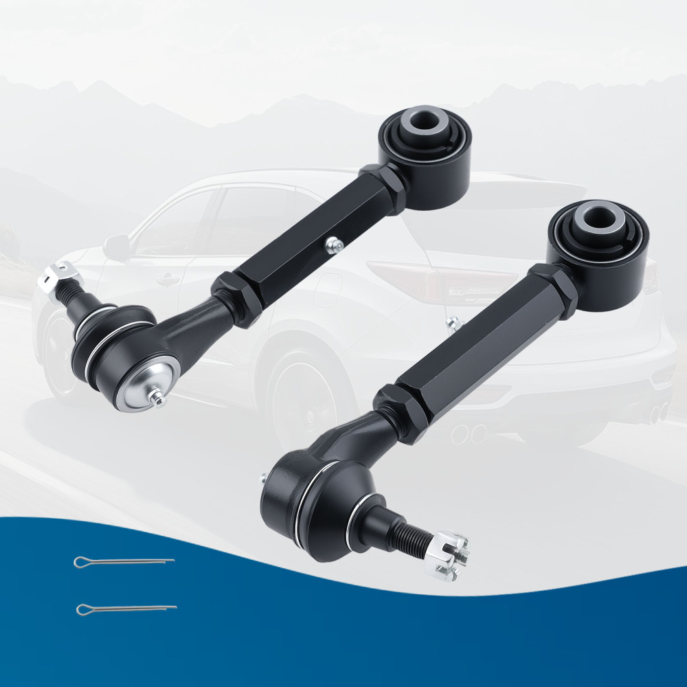 2pc Rear Upper Control Arm with Ball Joint Set For 2007 - 2013 compatible for Acura MDX ZDX AWD