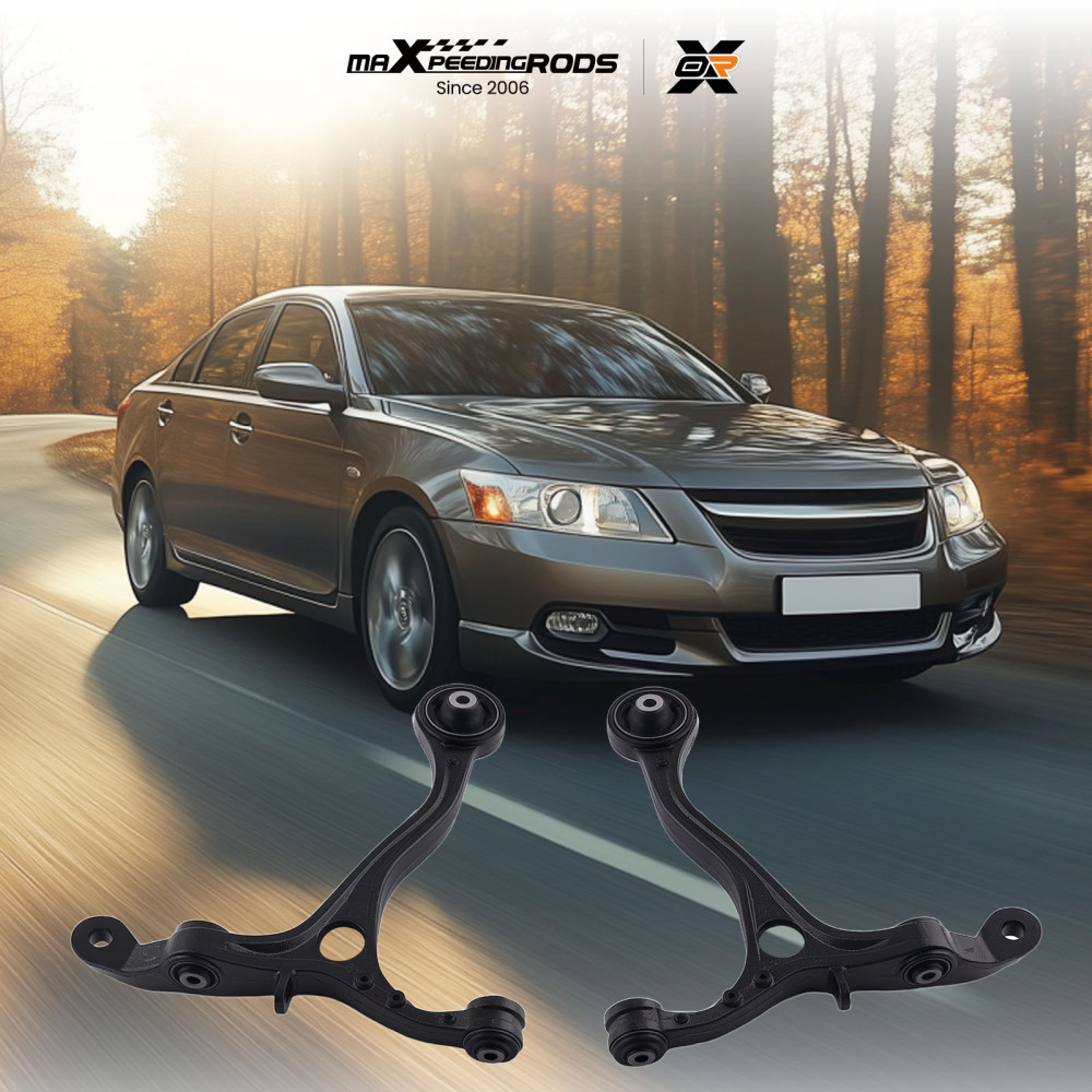 2pcs Front Lower Control Arms for 2008-2012 compatible for Honda Accord 2009-2014 compatible for Acura TSX