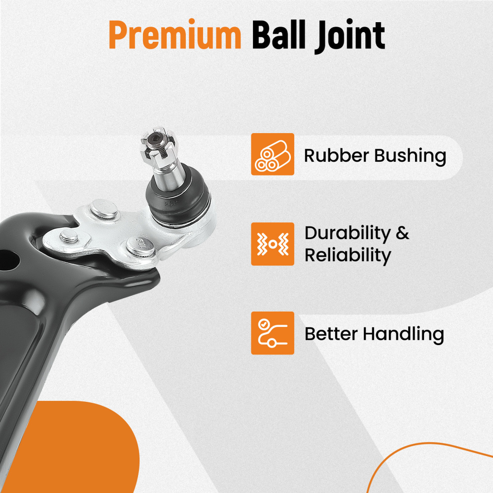 FRONT LOWER CONTROL ARM w/ BALL JOINT compatible for TOYOTA CAMRY ACV36R MCV36R LHRH 02-06