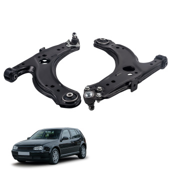 2pcs Bras de suspension jeu de vis compatible pour audi a3 compatible pour seat skoda VW Bora compatible pour Golf 4 New Beetle