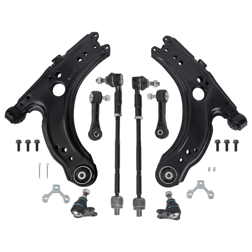 Kit Bracci Sospensione Ammortizzatori Anteriore SX + DX compatibile per VW Golf 4 Bora 1J