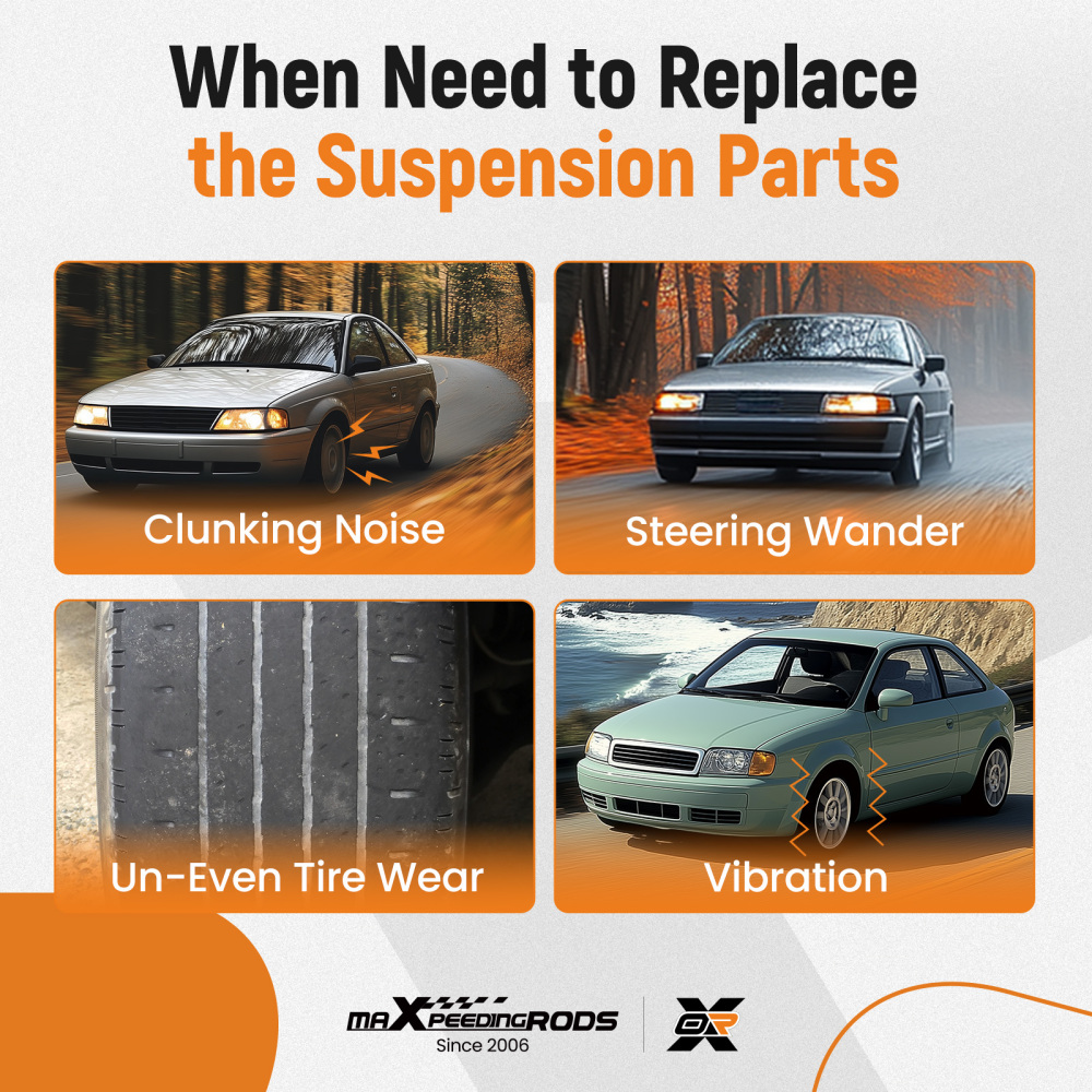 Kit Bracci Sospensione Ammortizzatori Anteriore SX + DX compatibile per VW Golf 4 Bora 1J