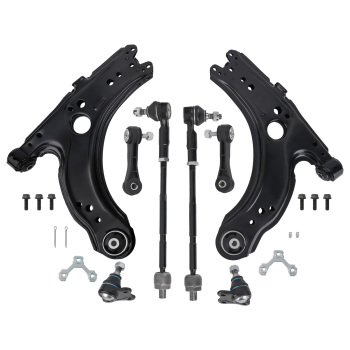 Kit Bracci Sospensione Ammortizzatori Anteriore SX + DX compatibile per VW Golf 4 Bora 1J